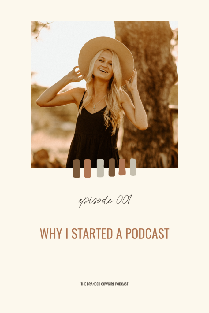 Episode 1, Why I started a podcast