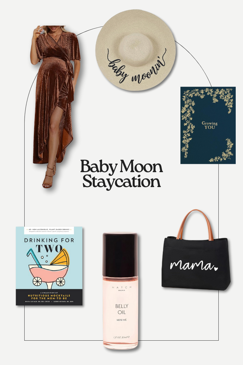 Baby moon staycation essential items