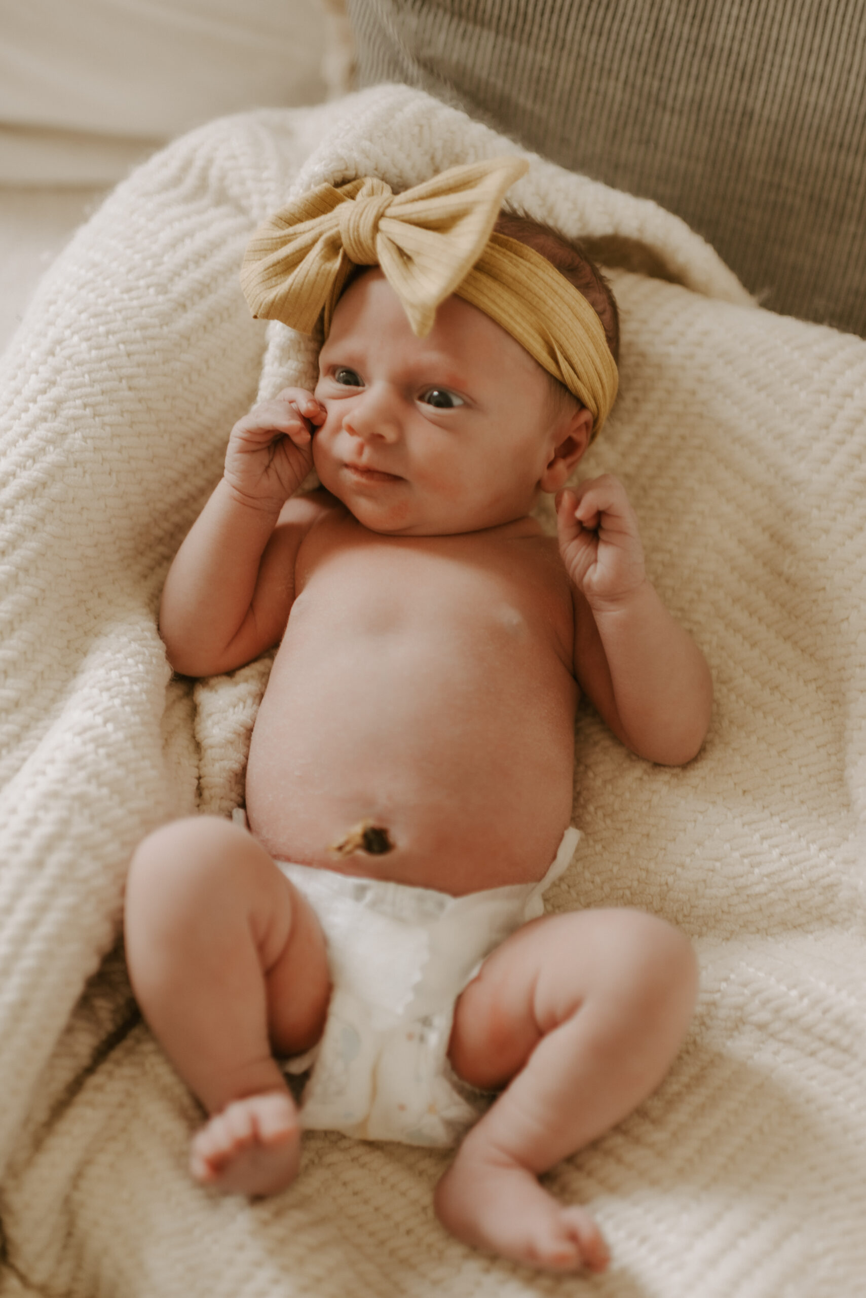 newborn baby girl photoshoot