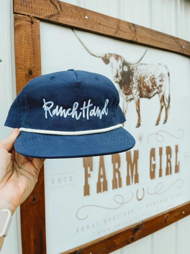 Ranch hand trucker hat